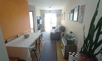 Imagem 3: Apartamento semimobiliado com 2 quartos uma vaga de garagem coberta e com 52m, de frente p