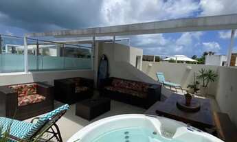 Imagem 2: Cobertura Duplex Beira Mar na Praia de Cotovelo 115 metros - Resort In mare bali