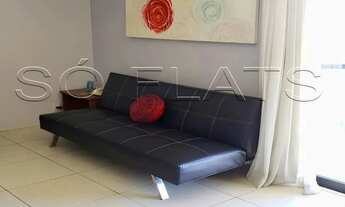 Imagem 6: Flat disponível para locação no Space Valley contendo 48m², 1 dormitório e 1 vaga de garag