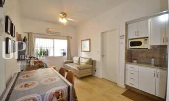 Imagem 2: Barbada na quadra mar com 1 quarto, mobiliado e equipado vista mar