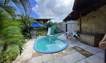 Imagem 3: PORTEIRA FECHADA Casa Porto das Dunas, com 3 dormitórios à venda, 120 m² por R$ 585.000