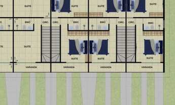 Imagem 5: Casa para venda possui 74 metros quadrados com 3 quartos em Cordeiro - Recife - PE