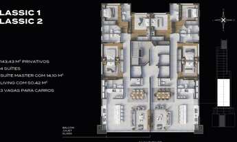 Imagem 3: Apartamento com 4 dormitórios à venda, 143 m² por R$ 2.875.000,00 - Centro - Balneário Cam