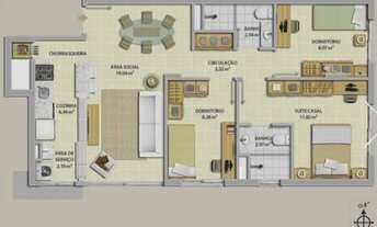 Imagem 7: Porto Alegre - Apartamento Padrão - Menino Deus