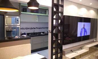 Imagem 4: Apartamento com 2 dormitórios à venda, 93 m² por R$ 600.000 - Caiçara - Praia Grande/SP