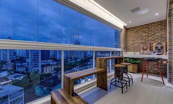 Imagem 3: Apartamento para venda com 159 m² com 3 suites, 4 banheiros, 2 vagas em Embaré - Santos