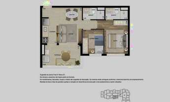 Imagem 3: Apartamento com 2 Dormitórios à venda, 55m² - Tatuapé Oportunidade para Morar no Tatuapé!!