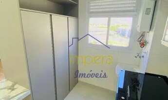 Imagem 4: Apartamento com 1 dormitório para alugar, 35 m² por R$ 2.145,15/mês - Jardim Aquarius - Sã