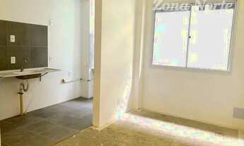 Imagem 3: Apartamento NOVO, térreo, são 2 dormitórios com piso laminado. Sala, cozinha americana com