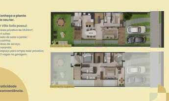 Imagem 5: Casas Duplex de Alto Padrão em Rua Privativa no Eusébio, em localização privilegiada