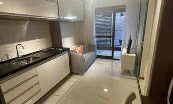 Imagem 2: 1 Quarto - Sala - 31 m² - Varanda - Mobiliado - 1 Vaga de garagem