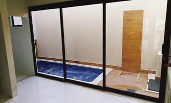 Imagem 3: CASA NOVA 3 SUÍTES PLENAS PORCELANATO VARANDA GOURMET COM CHURRASQUEIRA PISCINA ALTO PADRÃ