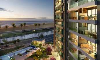 Imagem 3: Apartamento Três Suítes, Nascente Pé na areia em Jaguaribe com Maravilhosa Vista Mar