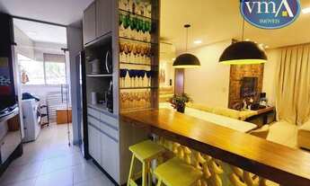 Imagem 4: Alugo apartamento mobiliado, 87,00 m2, 3 dormitórios, sendo 1 suíte, Edifício Arboretto, R