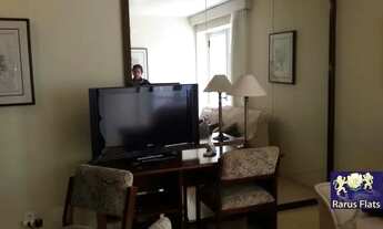 Imagem 2: Flat para locação no Jardins - Edifício Crillon Plaza - Cód. TKJ04625