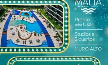 Imagem: MURO ALTO - MINI RESORT. Flat com 29m²