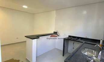 Imagem 2: Casa com 1 dormitório para alugar, 35 m² por R$ 950,00/mês - Vila São Paulo - Mogi das Cru