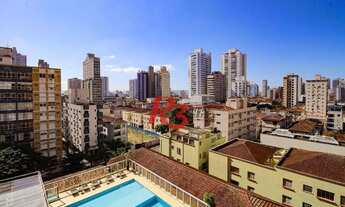 Imagem 4: Apartamento com 2 dormitórios à venda, 115 m² por R$ 1.380.000,00 - Embaré - Santos/SP