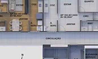 Imagem 4: RCR) Novo 2 e 3 quartos | Próx. Beira Rio | 56 a 90m²