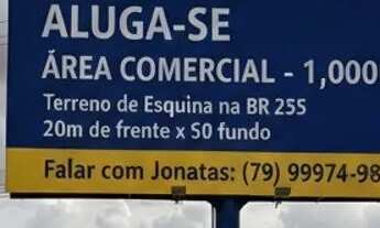 Imagem: Alugo terreno de esquina Na BR 235