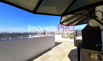 Imagem 2: COBERTURA TRIPLEX - ITAIM BIBI- 300M²- 4 SUÍTES- 4 VAGAS- DEPÓSITO- VISTA LIVRE