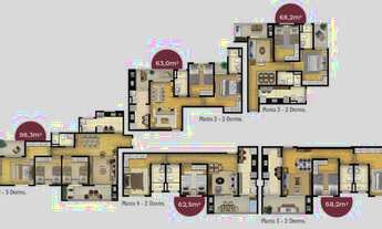 Imagem 4: 1Ap - Novo - Vendo - Jd.Augusta - SJCampos