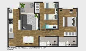 Imagem 3: Apartamento em Construção com 2 dormitórios à venda, 58 m² a partir de R$ 399 mil - Osvald