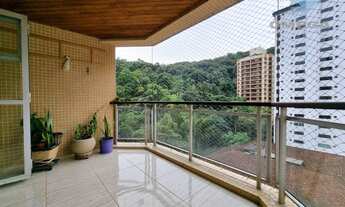 Imagem 2: Apartamento com 3 dormitórios à venda, 102 m² por R$ 600.000 - Barra Funda - Guarujá/SP