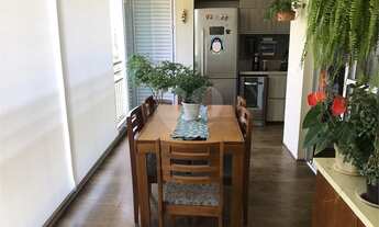 Imagem 4: Belíssimo apartamento com sala para dois ambientes e varanda gourmet integrada a cozinha n