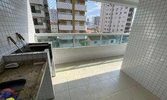 Imagem 2: Apartamento com 2 dormitórios à venda, 85 m² por R$ 440.000 - Guilhermina - Praia Grande/S
