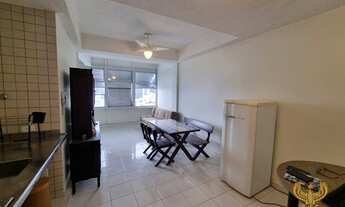 Imagem 1: 1 Dormitório amplo com vista ao mar, prédio com lazer de frente ao mar na Praia dos Milion