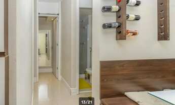 Imagem 6: Aproveite Único 52m2 com dois dormitórios mobiliado Condomínio Minha Praia