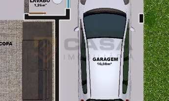 Imagem 4: DM- Casa para venda possui 103 metros quadrados com 3 quartos em Morada de Laranjeiras - S