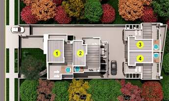 Imagem 2: Curitiba - Casa de Condomínio - Água Verde