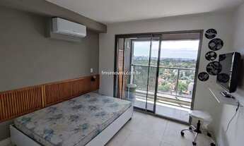 Imagem: Belíssimo Studio para alugar, com uma vista