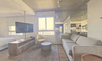 Imagem 4: Apartamento com 1 dormitório para alugar, 65 m² por R$ 5.780,00/mês - Brooklin - São Paulo