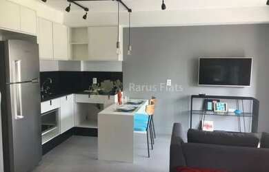 Imagem: Flat para locação no Itaim Bibi - Edifício