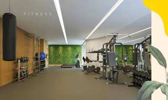 Imagem 7: Apartamentos com 01 ou 02 quartos (sendo 1 suíte), sala e varanda gourmet - Beach Class Su