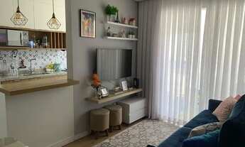 Imagem 2: Apartamento com 2 dormitórios à venda, 50 m² por R$ 375.000 - Utinga - Santo André/SP