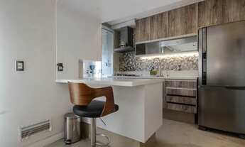 Imagem 4: 93m2 com sacada gourmet