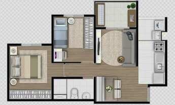 Imagem: Apartamento com 2 dormitórios à venda