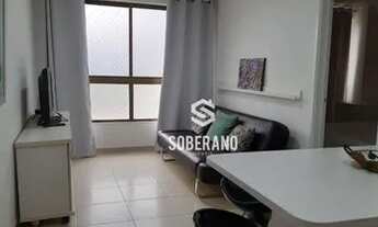 Imagem: Flat com 1 dormitório para alugar, 60 m²