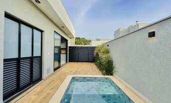 Imagem 2: Casa térrea de 146m² com 03 suítes para locação em condomínio - Quinta da Mata