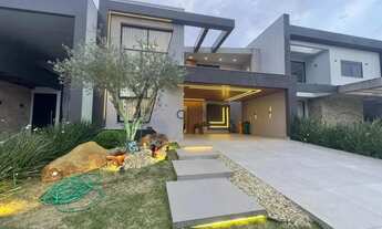 Imagem 2: Casa mobiliada e decorada com 4 suítes e piscina à venda, 212 m² - Condomínio Sunset - Xan