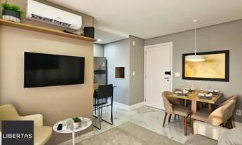 Imagem 4: Apartamento completamente mobiliado e decorado, sacada, churrasqueira e vaga, co