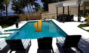 Imagem 5: Casa pé na areia para venda possui 1400 metros quadrados com 6 suítes em Juquehy - São Seb