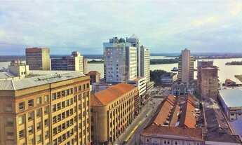 Imagem 4: 2 quartos, no centro de POA, 55,35 m², prédio com elevador, andar alto com vista panorâmic