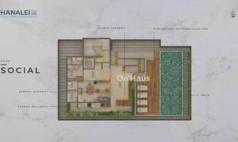 Imagem 4: Apartamento Garden com 1 dormitório à venda, 80 m² por R$ 2.107.319,00 - Novo Campeche - F