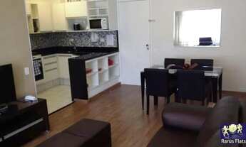 Imagem 2: Flat para locação no Itaim Bibi - Edifício Saint James - Cód. AXK09265