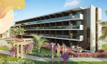 Imagem 2: Apartamentos com 01 ou 02 quartos (sendo 1 suíte), sala e varanda gourmet - Beach Class Su